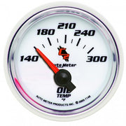 AutoMeter 7148 - GAUGE, OIL TEMP, 2 1/16", 140-300?F, ELECTRIC, C2 5