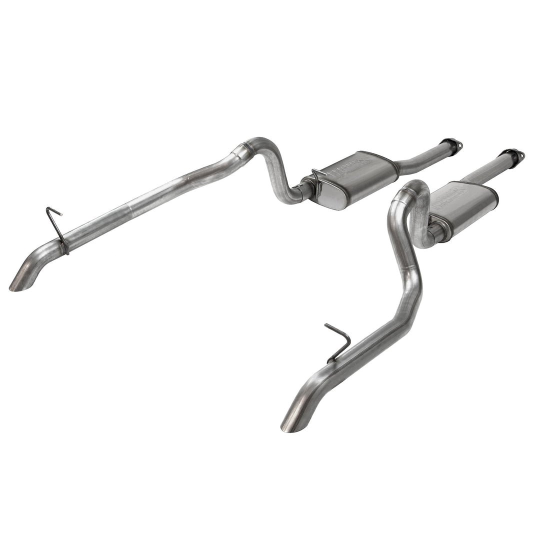 Flowmaster 717116 - Flow Fx Cat-Back Exhaust System Fits 1987-1993 Ford Mustang Gt 5.0L, Flow Fx Cat-Back, 2.5 Inch 409 Stainless Steel Exhaust System Flowmaster 1