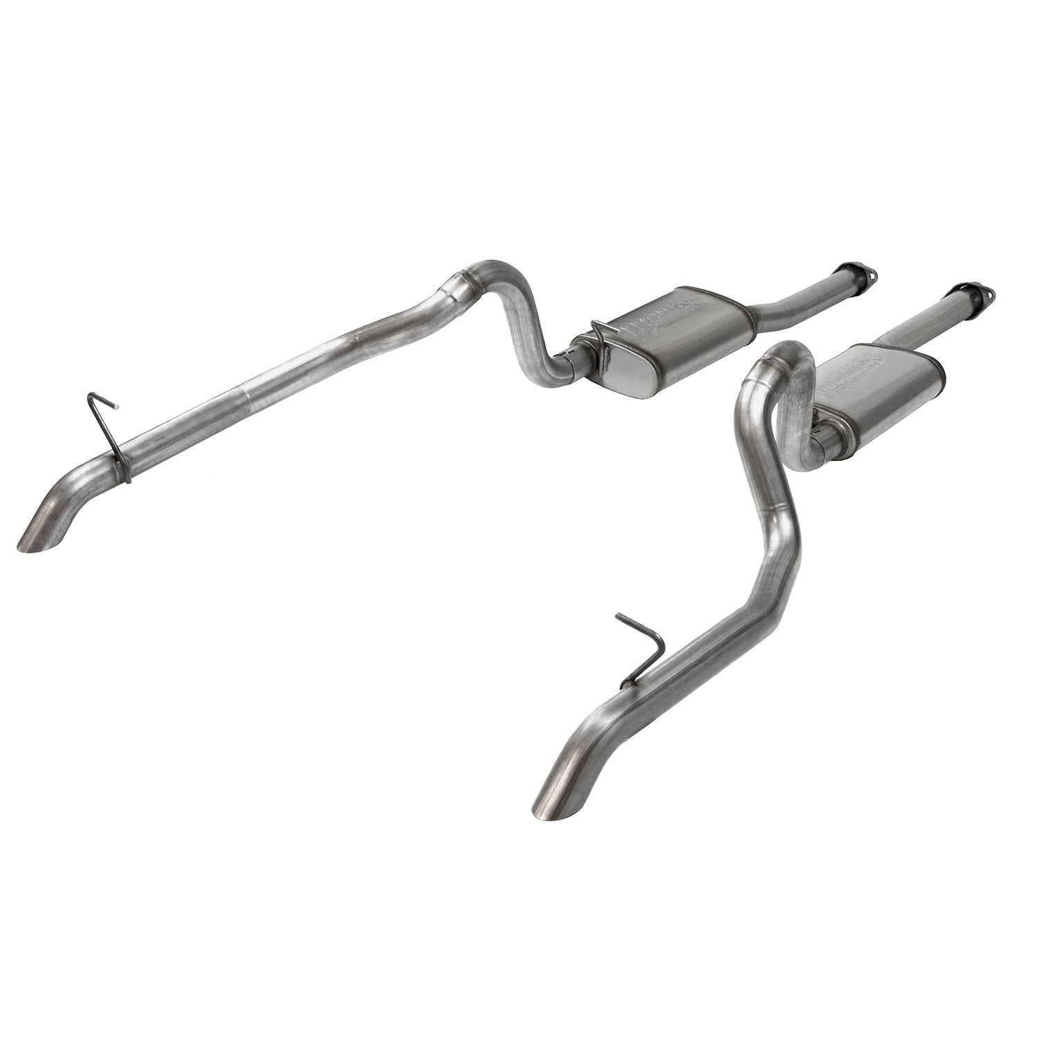 Flowmaster 717116 - Flow Fx Cat-Back Exhaust System Fits 1987-1993 Ford Mustang Gt 5.0L, Flow Fx Cat-Back, 2.5 Inch 409 Stainless Steel Exhaust System Flowmaster 1