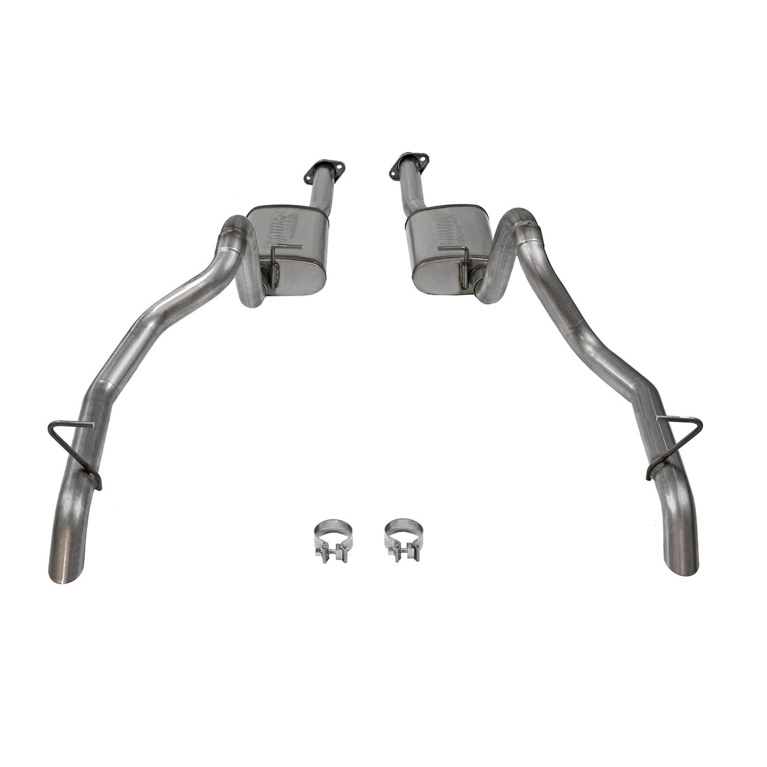 Flowmaster 717116 - Flow Fx Cat-Back Exhaust System Fits 1987-1993 Ford Mustang Gt 5.0L, Flow Fx Cat-Back, 2.5 Inch 409 Stainless Steel Exhaust System Flowmaster 2
