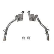 Flowmaster 717116 - Flow Fx Cat-Back Exhaust System Fits 1987-1993 Ford Mustang Gt 5.0L, Flow Fx Cat-Back, 2.5 Inch 409 Stainless Steel Exhaust System Flowmaster 2