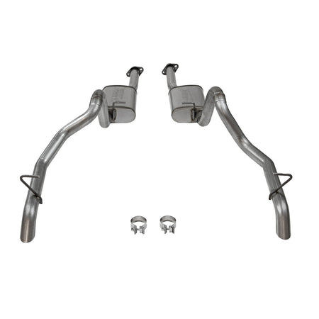 Flowmaster 717116 - Flow Fx Cat-Back Exhaust System Fits 1987-1993 Ford Mustang Gt 5.0L, Flow Fx Cat-Back, 2.5 Inch 409 Stainless Steel Exhaust System Flowmaster 2