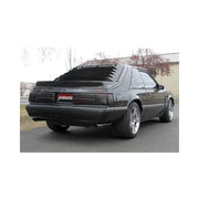 Flowmaster NA Flowmaster 717213 - Flow Fx Cat-Back Exhaust System 1986-1993 Ford Mustang Lx 5.0L (1986 Gt) Flow Fx Cat-Back, 2.5 Inch 409 Stainless Steel Exhaust System Flowmaster