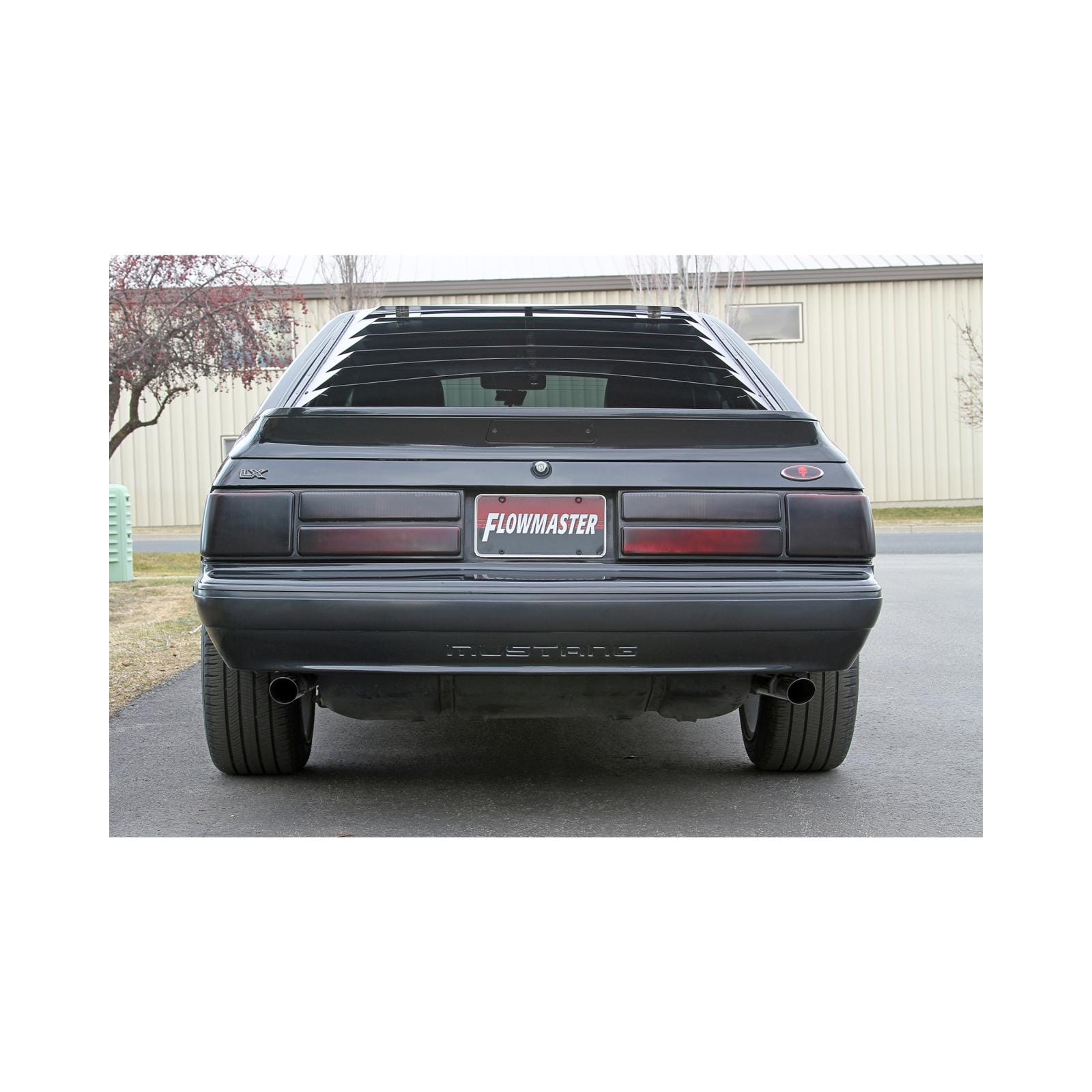 Flowmaster NA Flowmaster 717213 - Flow Fx Cat-Back Exhaust System 1986-1993 Ford Mustang Lx 5.0L (1986 Gt) Flow Fx Cat-Back, 2.5 Inch 409 Stainless Steel Exhaust System Flowmaster