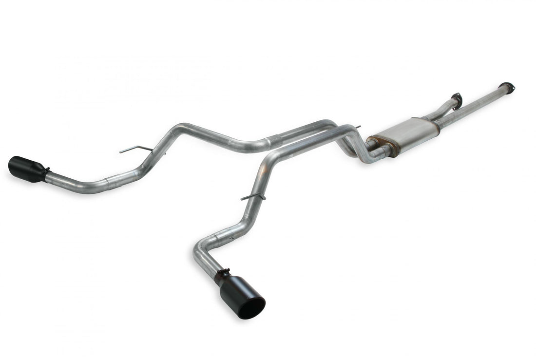 Flowmaster 717664 - Flow Fx Cat-Back Exhaust System 2009-2021 Toyota Tundra With 4.0L, 4.6L, 4.7L Or 5.7L Engine, 2/4 Wheel Drive Flow Fx Stainless Steel Cat-Back Exhaust System Aggressive To Moderate Sound Flowmaster 2