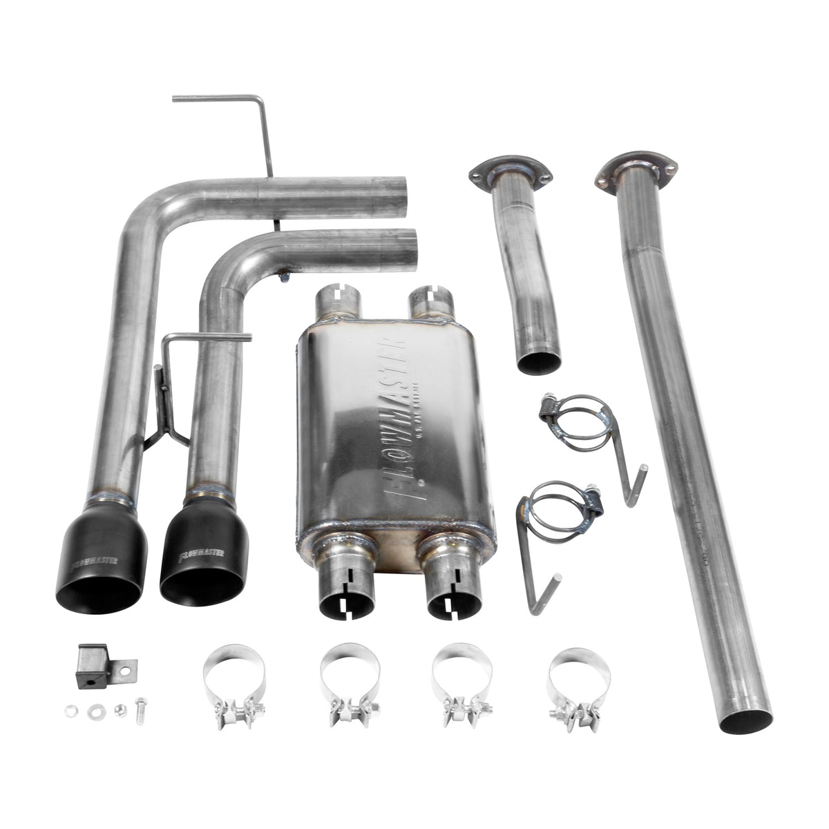 Flowmaster 717786 - Flow Fx Cat-Back Exhaust System 2009-2021 Toyota Tundra 4.6L, 4.7L And 5.7L Engines Aggressive To Moderate Sound Flowmaster 4