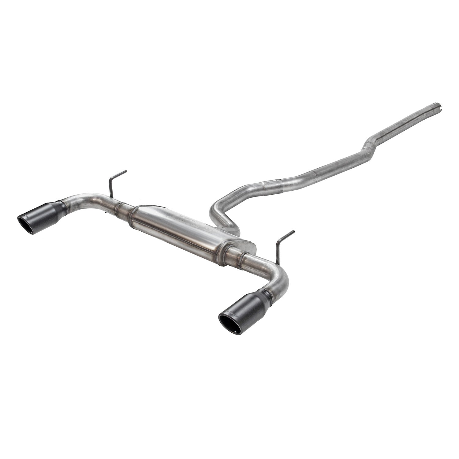 Flowmaster 717810 - Flow Fx Cat-Back Exhaust System Fits 2014-2022 Jeep Cherokee 3.2-Liter, Flow Fx Cat-Back 2.5-Inch Stainless Steel Exhaust System, 3.5-Inch Black Ceramic Tips, Dual Out Rear Exit Flowmaster 1