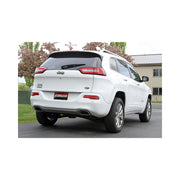 Flowmaster 717810 - Flow Fx Cat-Back Exhaust System Fits 2014-2022 Jeep Cherokee 3.2-Liter, Flow Fx Cat-Back 2.5-Inch Stainless Steel Exhaust System, 3.5-Inch Black Ceramic Tips, Dual Out Rear Exit Flowmaster 2