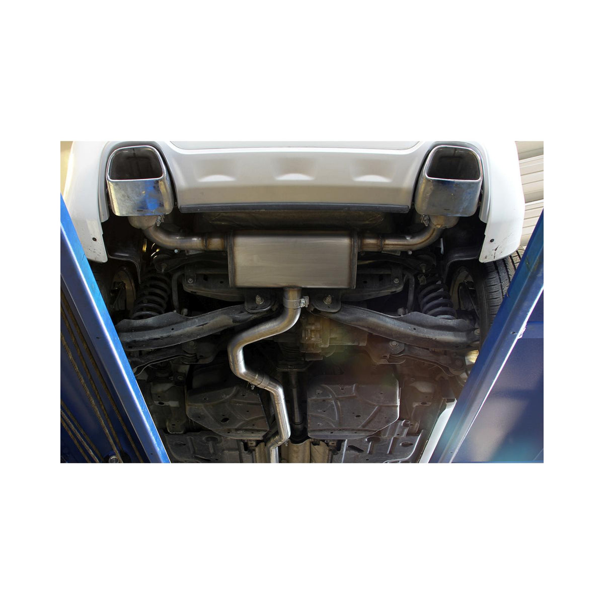 Flowmaster 717810 - Flow Fx Cat-Back Exhaust System Fits 2014-2022 Jeep Cherokee 3.2-Liter, Flow Fx Cat-Back 2.5-Inch Stainless Steel Exhaust System, 3.5-Inch Black Ceramic Tips, Dual Out Rear Exit Flowmaster 5