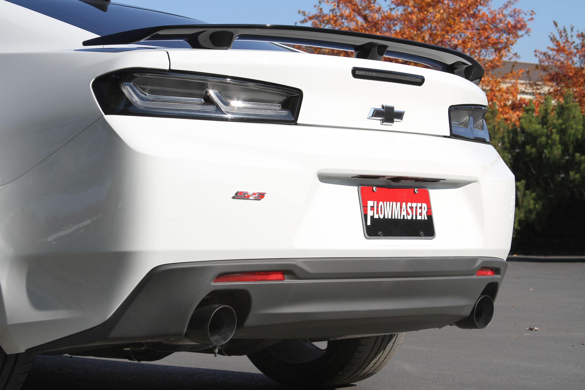 Flowmaster 717828 - Flow Fx Axle-Back Exhaust System Fits 2016-2024 Chevrolet Camaro SS With 6.2L Engine Aggressive To Moderate Sound Flowmaster 5