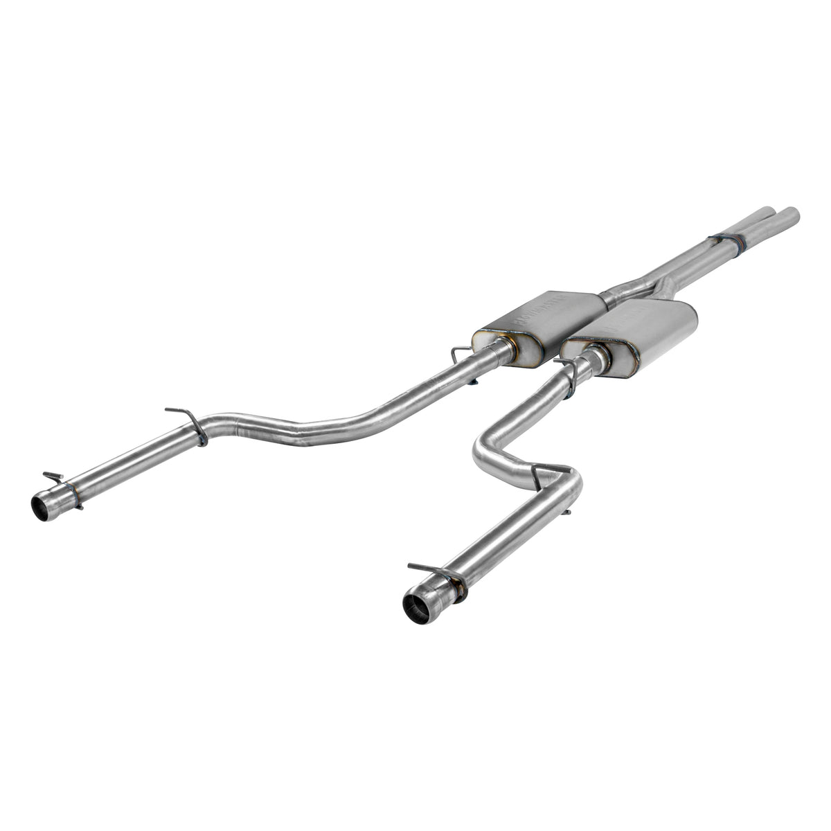 Flowmaster 717829 - Flow Fx Cat-Back Exhaust System 2009-2014 Challenger R/T 5.7L Hemi Engine Aggressive To Moderate Sound Flowmaster 1