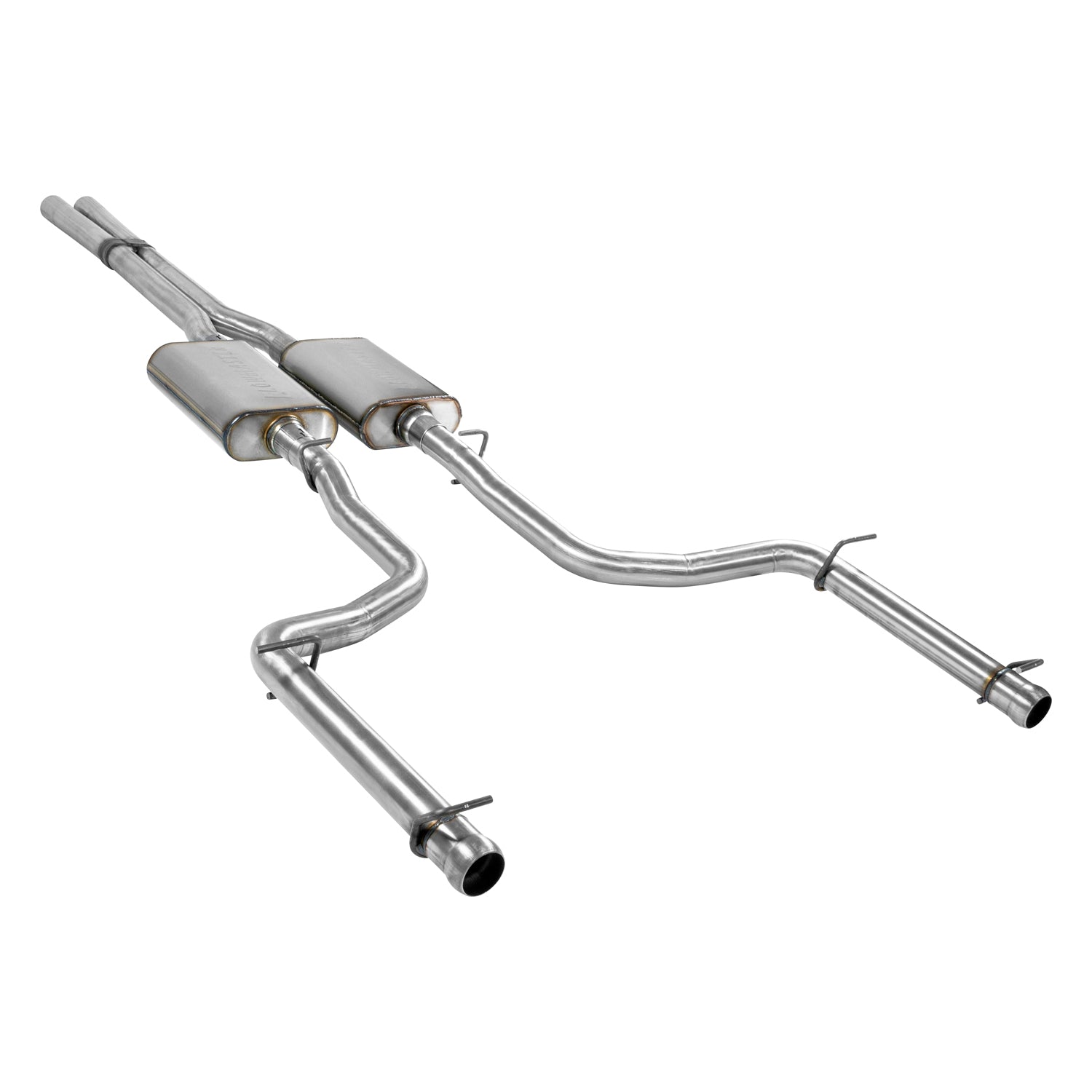 Flowmaster 717829 - Flow Fx Cat-Back Exhaust System 2009-2014 Challenger R/T 5.7L Hemi Engine Aggressive To Moderate Sound Flowmaster 3