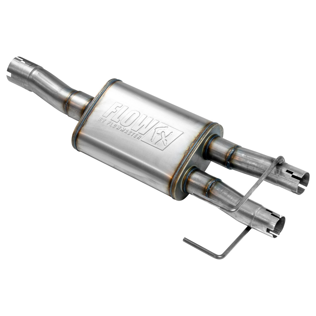 Flowmaster 717835 - Flow Fx Direct Fit Muffler Fits 2009-2024 (Classic Body) Ram 1500 With 5.7L Hemi, 2/4 Wheel Drive And All Wheelbases With Factory Dual Tailpipe Option Aggressive To Moderate Sound Flowmaster 1