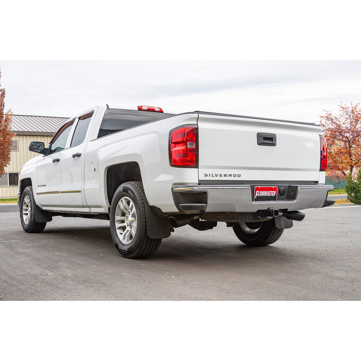 Flowmaster 717869 - Flow Fx Cat-Back Exhaust System Fits 2014-2019 (Classic Body) Silverado/Sierra 1500 Crew Cab And Double Cab Models With 5.3L Engines Aggressive To Moderate Sound Flowmaster 4