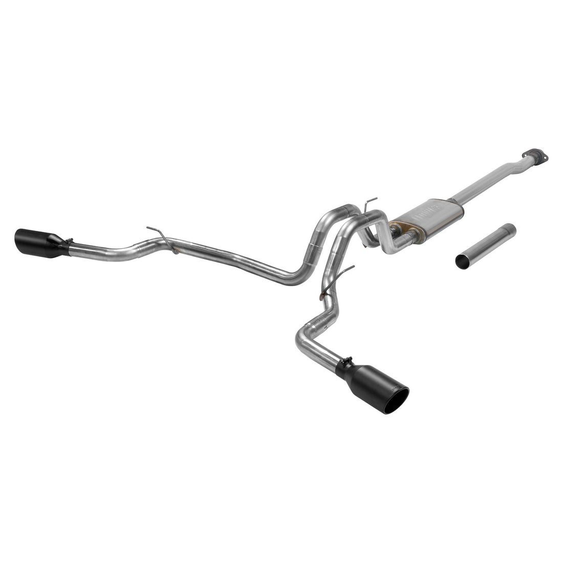 Flowmaster 717871 - Flow Fx Cat-Back Exhaust System Fits 2015-2020 Ford F-150 With 2.7L/3.3L/3.5L Ecoboost, 3.5L Tivct Or 5.0L Engine Aggressive To Moderate Sound Flowmaster 1