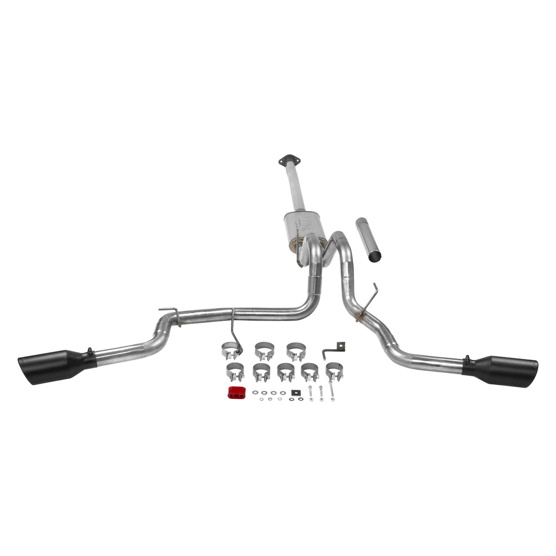 Flowmaster 717871 - Flow Fx Cat-Back Exhaust System Fits 2015-2020 Ford F-150 With 2.7L/3.3L/3.5L Ecoboost, 3.5L Tivct Or 5.0L Engine Aggressive To Moderate Sound Flowmaster 2