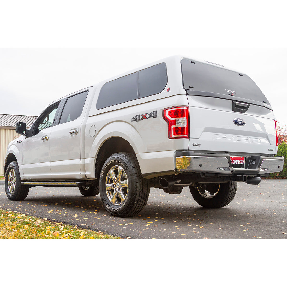 Flowmaster 717871 - Flow Fx Cat-Back Exhaust System Fits 2015-2020 Ford F-150 With 2.7L/3.3L/3.5L Ecoboost, 3.5L Tivct Or 5.0L Engine Aggressive To Moderate Sound Flowmaster 4