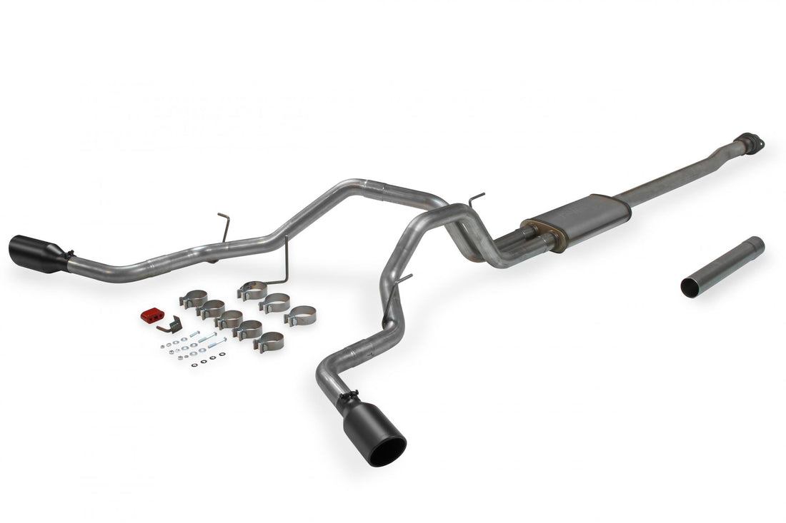 Flowmaster 717872 - Flow Fx Cat-Back Exhaust System Fits 2009-2014 Ford F-150, 3.5L Ecoboost, 4.6L, 5.0L, 5.4L, 2/4 Wheel Drive/All Wheelbases Moderate Sound Flowmaster 2