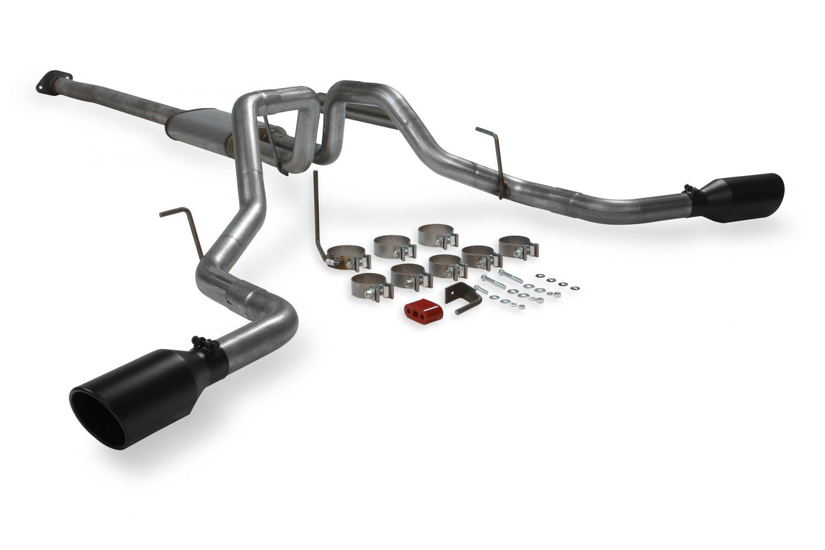 Flowmaster 717872 - Flow Fx Cat-Back Exhaust System Fits 2009-2014 Ford F-150, 3.5L Ecoboost, 4.6L, 5.0L, 5.4L, 2/4 Wheel Drive/All Wheelbases Moderate Sound Flowmaster 4