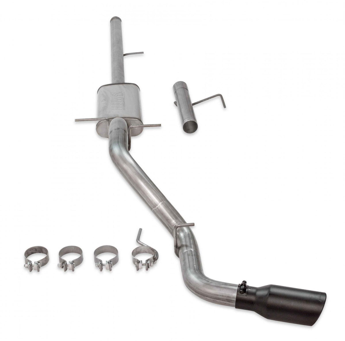 Flowmaster 717874 - Flow Fx Cat-Back Exhaust System Fits 2009-2013 Silverado/Sierra 1500, 4.8L And 5.3L Engines 2/4Wheel Drive, 143.5 & 157.5-Inch Wheelbases Aggressive To Moderate Sound Flowmaster 1