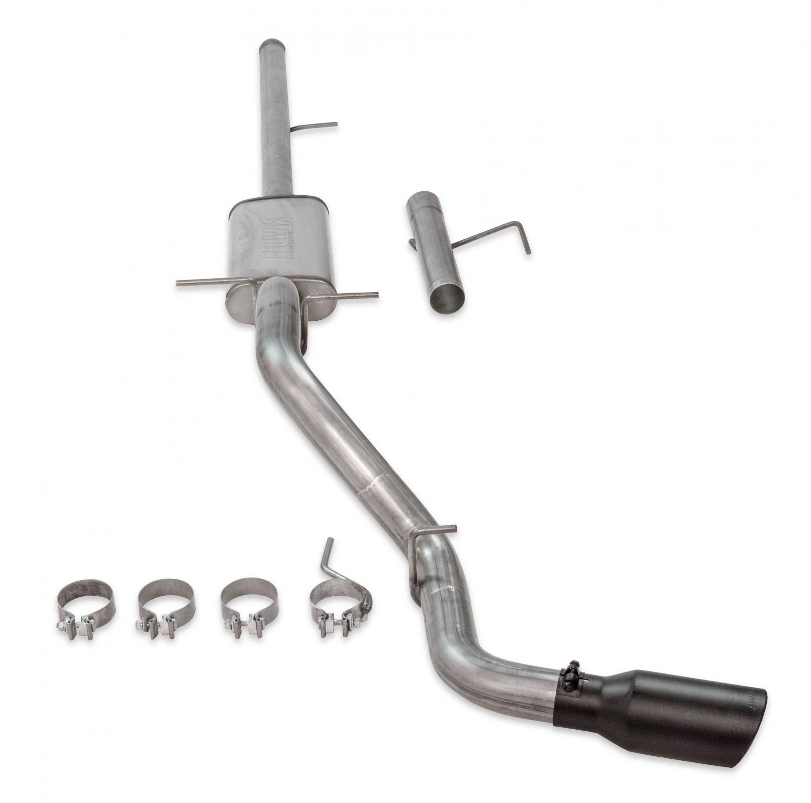 Flowmaster 717874 - Flow Fx Cat-Back Exhaust System Fits 2009-2013 Silverado/Sierra 1500, 4.8L And 5.3L Engines 2/4Wheel Drive, 143.5 & 157.5-Inch Wheelbases Aggressive To Moderate Sound Flowmaster 1