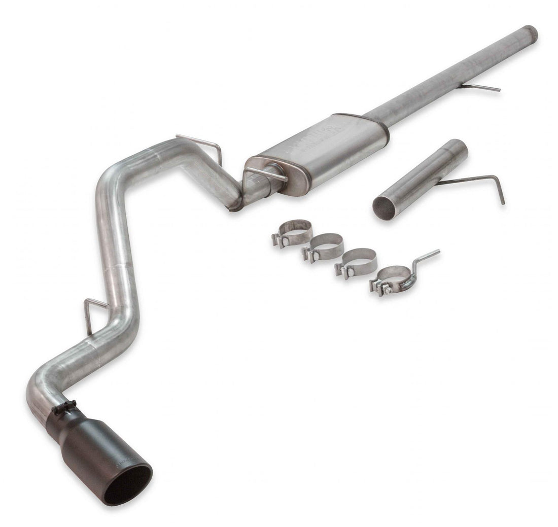 Flowmaster 717874 - Flow Fx Cat-Back Exhaust System Fits 2009-2013 Silverado/Sierra 1500, 4.8L And 5.3L Engines 2/4Wheel Drive, 143.5 & 157.5-Inch Wheelbases Aggressive To Moderate Sound Flowmaster 2