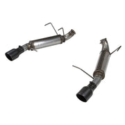 Rear Flowmaster 717877 Flow Fx Axle-Back Exhaust System 2.5-Inch Stainless Steel 4.0-Inch Black Ceramic Tips