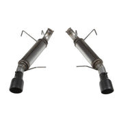 Rear Flowmaster 717877 Flow Fx Axle-Back Exhaust System 2.5-Inch Stainless Steel 4.0-Inch Black Ceramic Tips