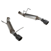 Rear Flowmaster 717877 Flow Fx Axle-Back Exhaust System 2.5-Inch Stainless Steel 4.0-Inch Black Ceramic Tips