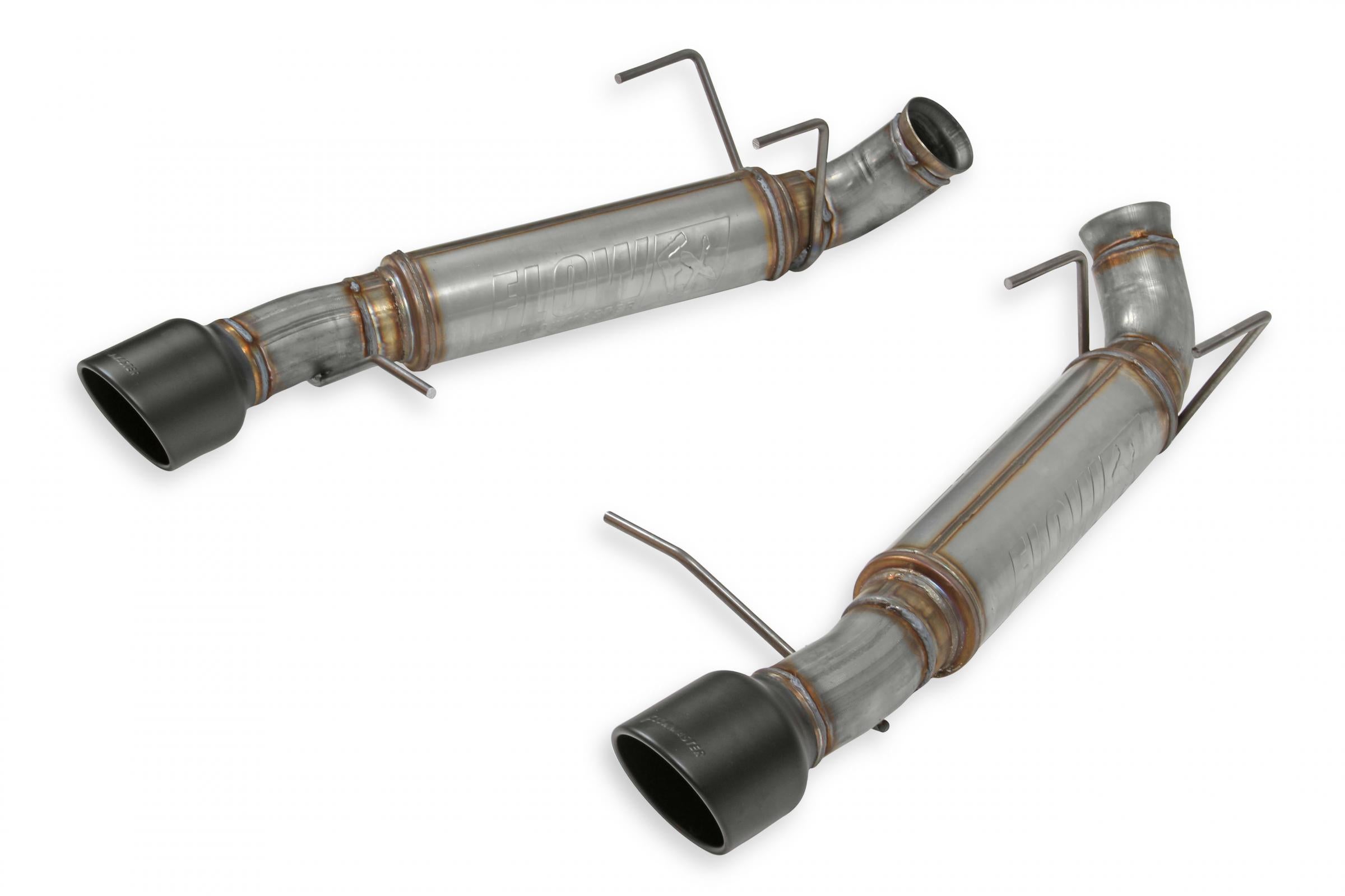 Flowmaster 717883 - Flow Fx Axle-Back Exhaust System 2013-2014 Ford Mustang Gt Coupes And Convertibles With The 5.0L Engine Moderate Sound Flowmaster 2