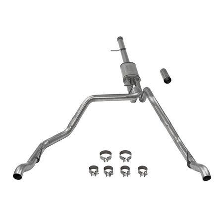 Flowmaster 717890 - Flow Fx Cat-Back Exhaust System Fits 2019-2023 Silverado/Sierra 1500 6.2L V8 Flow Fx 3.5 Inch To Dual 2.5 Inch Cat-Back, Dual Rear Exit, Stainless Steel Exhaust System Flowmaster 3