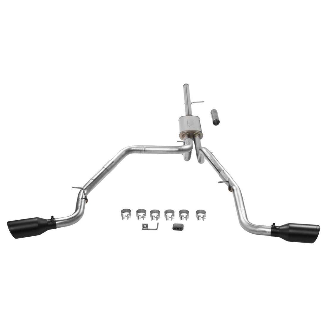 Flowmaster 717893 - Flow Fx Cat-Back Exhaust System Fits 2019-2026 Chevrolet Silverado 1500/Gmc Sierra 1500 Crew Cab And Double Cab Models With 5.3L Engine Aggressive To Moderate Sound Flowmaster 2