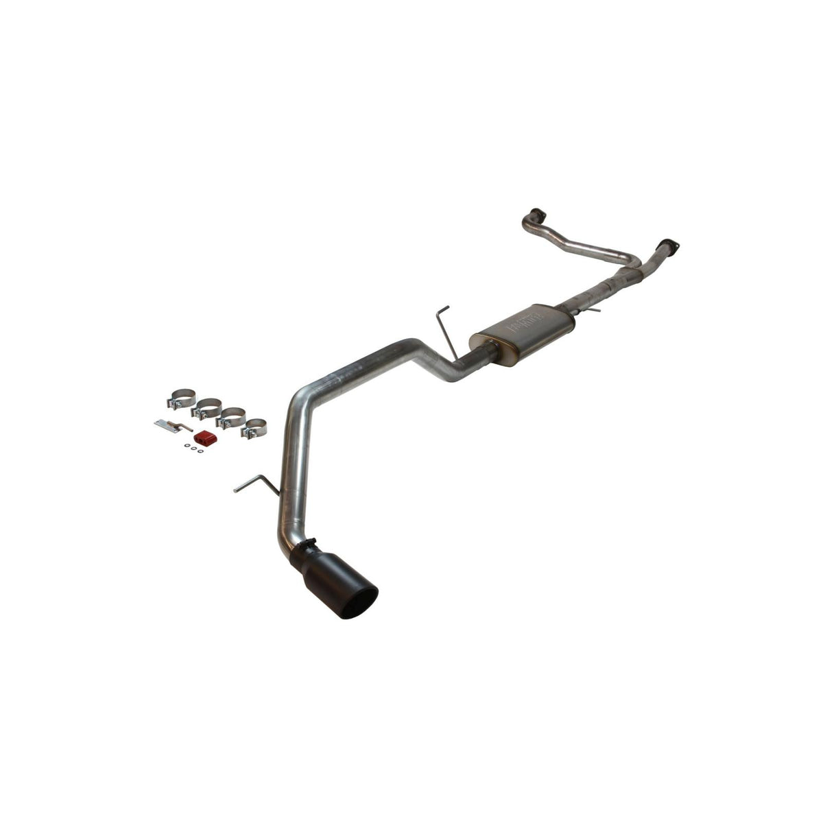 Flowmaster 717910 - Flow Fx Cat-Back Exhaust System Fits 2017-2024 Nissan Titan 5.6-Liter, Flowfx Extreme Cat-Back 2.5 To 3.0-Inch Stainless Steel Exhaust System Flowmaster 4
