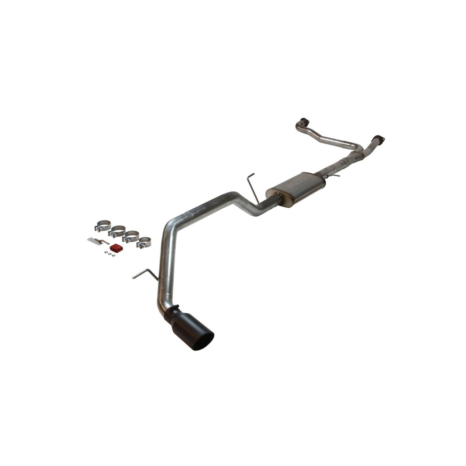 Flowmaster 717910 - Flow Fx Cat-Back Exhaust System Fits 2017-2024 Nissan Titan 5.6-Liter, Flowfx Extreme Cat-Back 2.5 To 3.0-Inch Stainless Steel Exhaust System Flowmaster 4