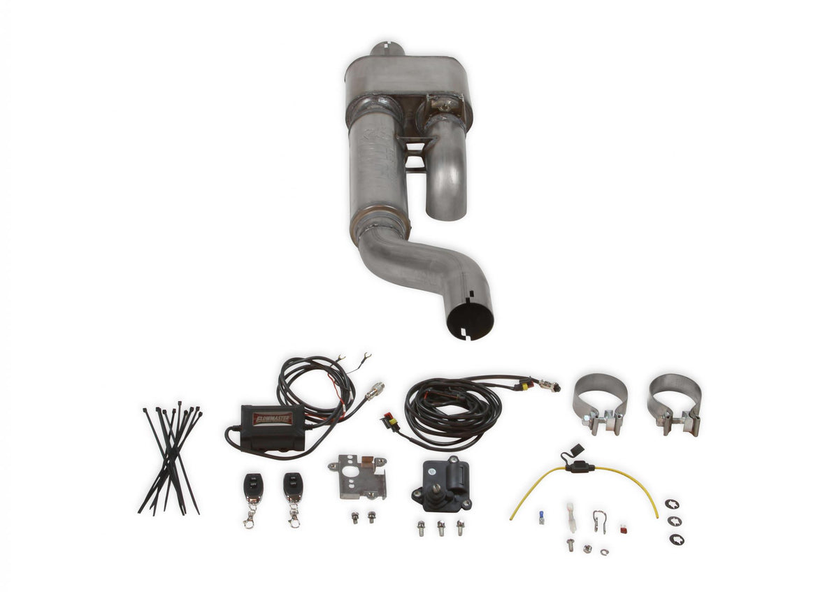 Flowmaster 717911 - Flow Fx Direct Fit Dual Mode Muffler With Active Valve Fits 2019-2026 (New Body) Silverado/Sierra 1500 5.3L, 2/4 Wd, All Wheelbases Aggressive To Moderate Sound Flowmaster 1