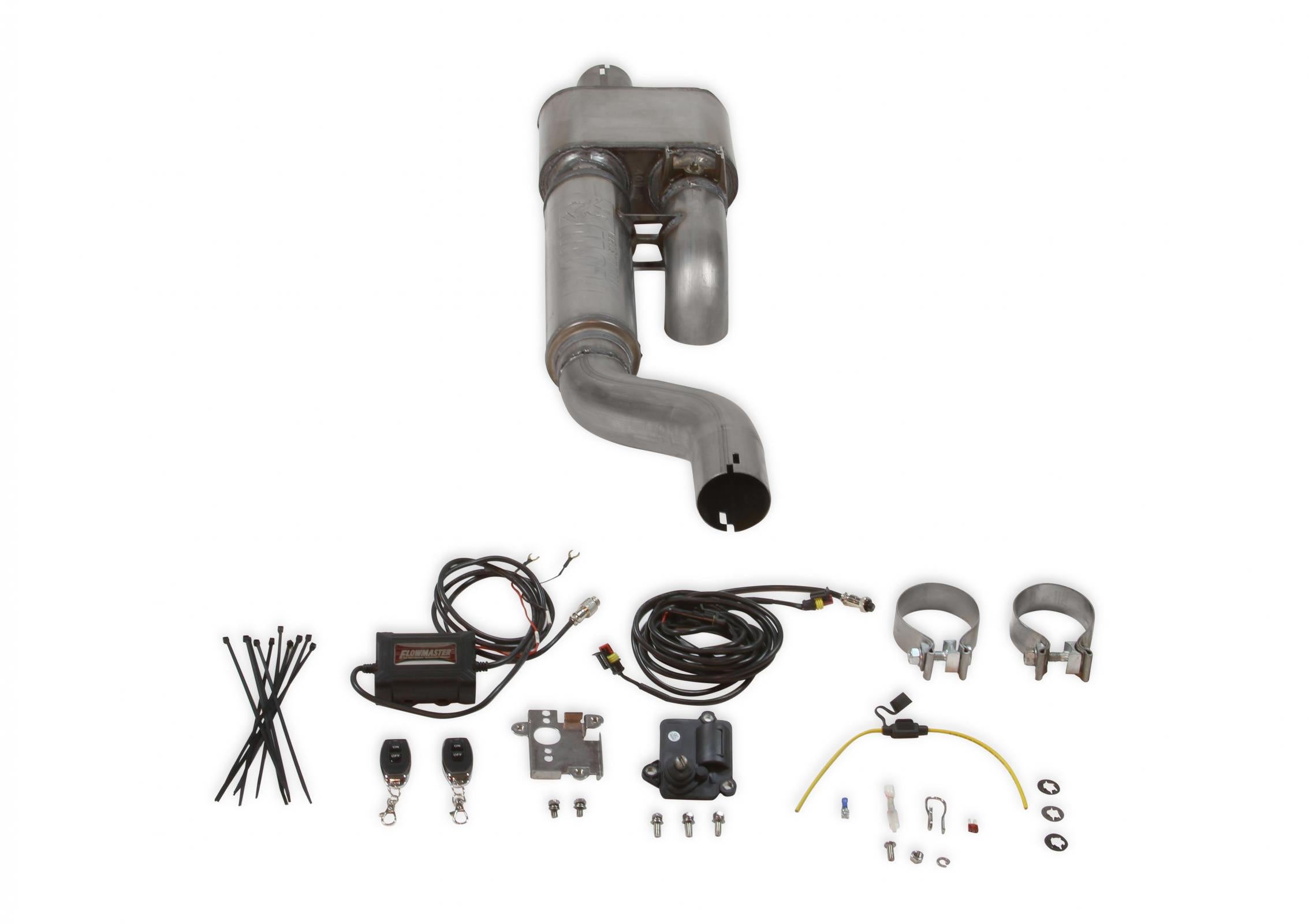 Flowmaster 717911 - Flow Fx Direct Fit Dual Mode Muffler With Active Valve Fits 2019-2026 (New Body) Silverado/Sierra 1500 5.3L, 2/4 Wd, All Wheelbases Aggressive To Moderate Sound Flowmaster 1