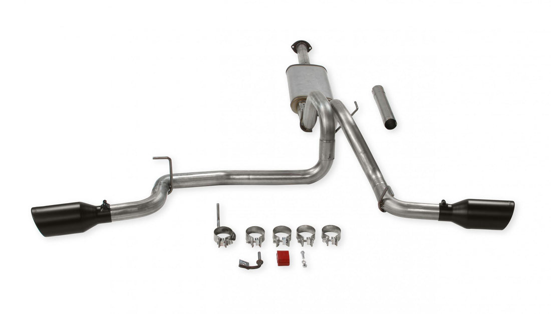 Flowmaster 717918 - Flow Fx Cat-Back Exhaust System Fits 2016-2023 Tacoma 3.5L, Flow Fx, Stainless Steel, Dual Exit Exhaust System, 2/4 Wheel Drive, All Wheelbases Aggressive To Moderate Sound Flowmaster 1