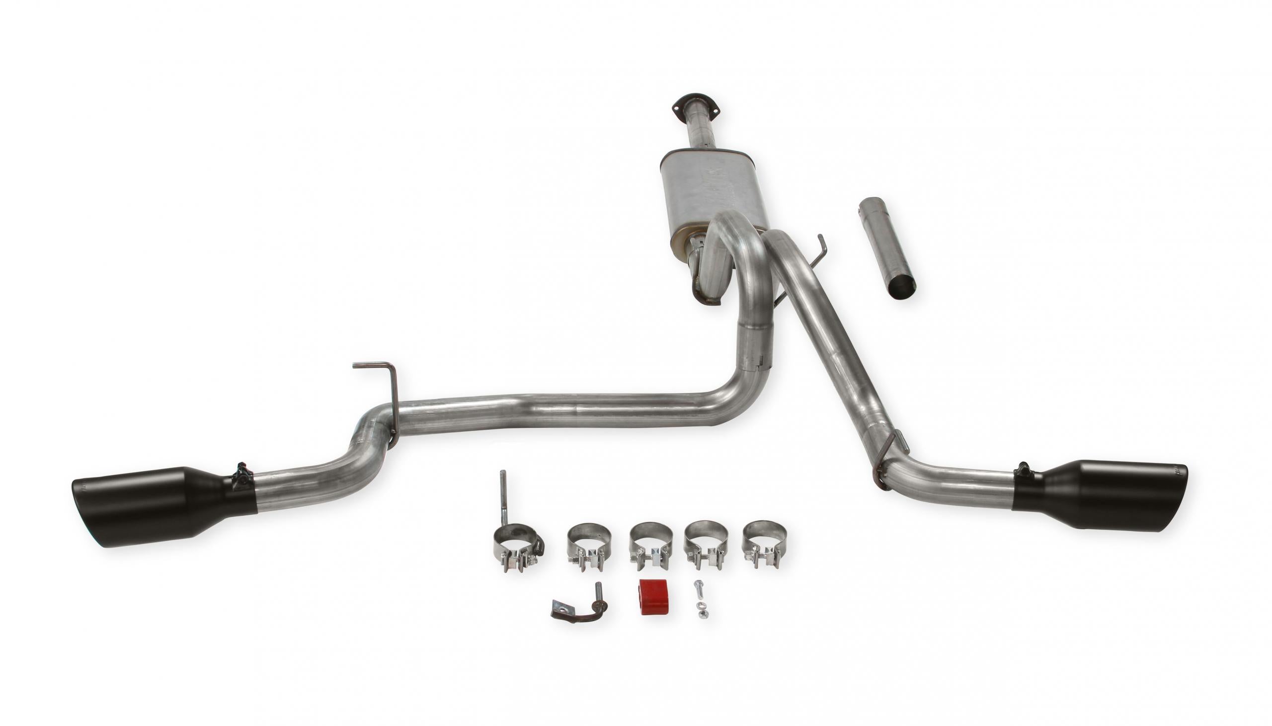 Flowmaster 717918 - Flow Fx Cat-Back Exhaust System Fits 2016-2023 Tacoma 3.5L, Flow Fx, Stainless Steel, Dual Exit Exhaust System, 2/4 Wheel Drive, All Wheelbases Aggressive To Moderate Sound Flowmaster 1