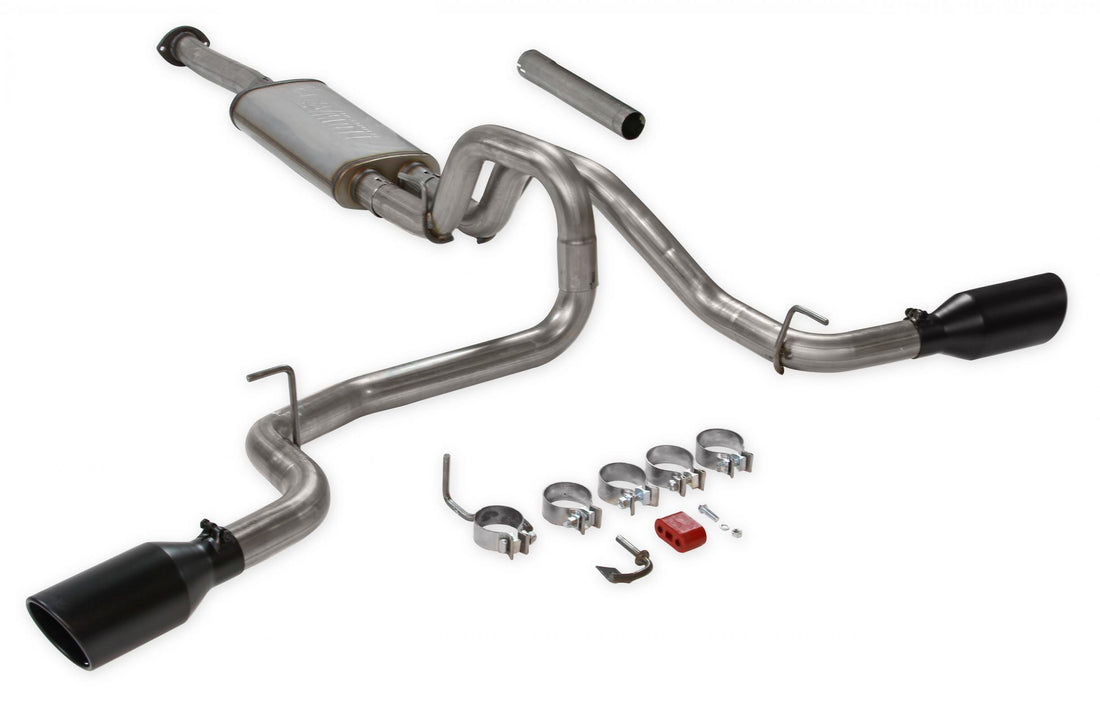 Flowmaster 717918 - Flow Fx Cat-Back Exhaust System Fits 2016-2023 Tacoma 3.5L, Flow Fx, Stainless Steel, Dual Exit Exhaust System, 2/4 Wheel Drive, All Wheelbases Aggressive To Moderate Sound Flowmaster 3
