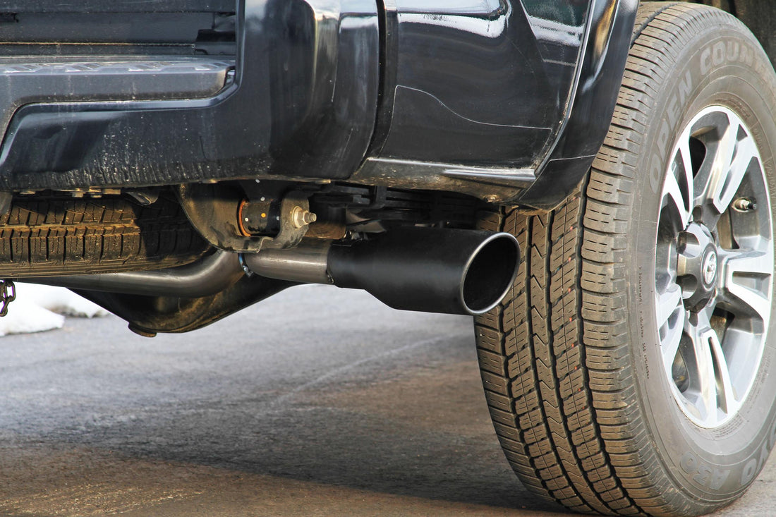 Flowmaster 717918 - Flow Fx Cat-Back Exhaust System Fits 2016-2023 Tacoma 3.5L, Flow Fx, Stainless Steel, Dual Exit Exhaust System, 2/4 Wheel Drive, All Wheelbases Aggressive To Moderate Sound Flowmaster 5