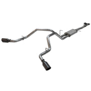 Flowmaster 717923 - Flow Fx Cat-Back Exhaust System Fits 1996-1999 Chevrolet/Gmc 1500 5.7L Extended Cab/Short Bed With Dual Cats, Flow Fx Cat-Back Dual Exit Exhaust, 3.0 Inch To 2.5 Inch 409 Stainless Steel, Black Tips Flowmaster 1