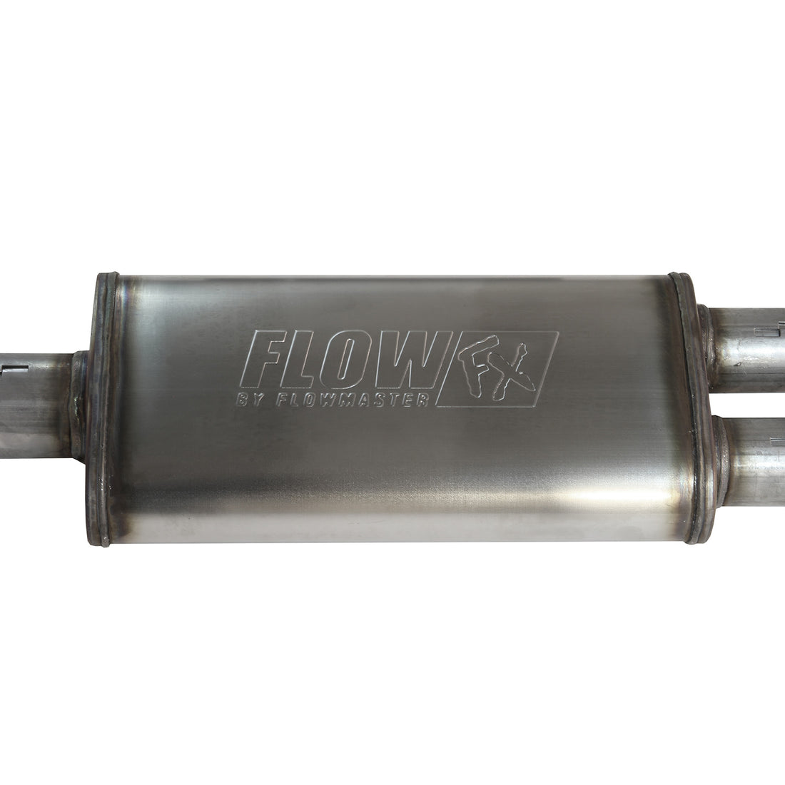 Flowmaster 717929 - Flow Fx Cat-Back Exhaust System 2009-2013 Silverado/Sierra 1500 5.3L V8 Flow Fx 3.0 Inch To Dual 2.5 Inch Cat-Back, Dual Side Exit, 409 Stainless Steel Exhaust System With Black Tips Flowmaster 5