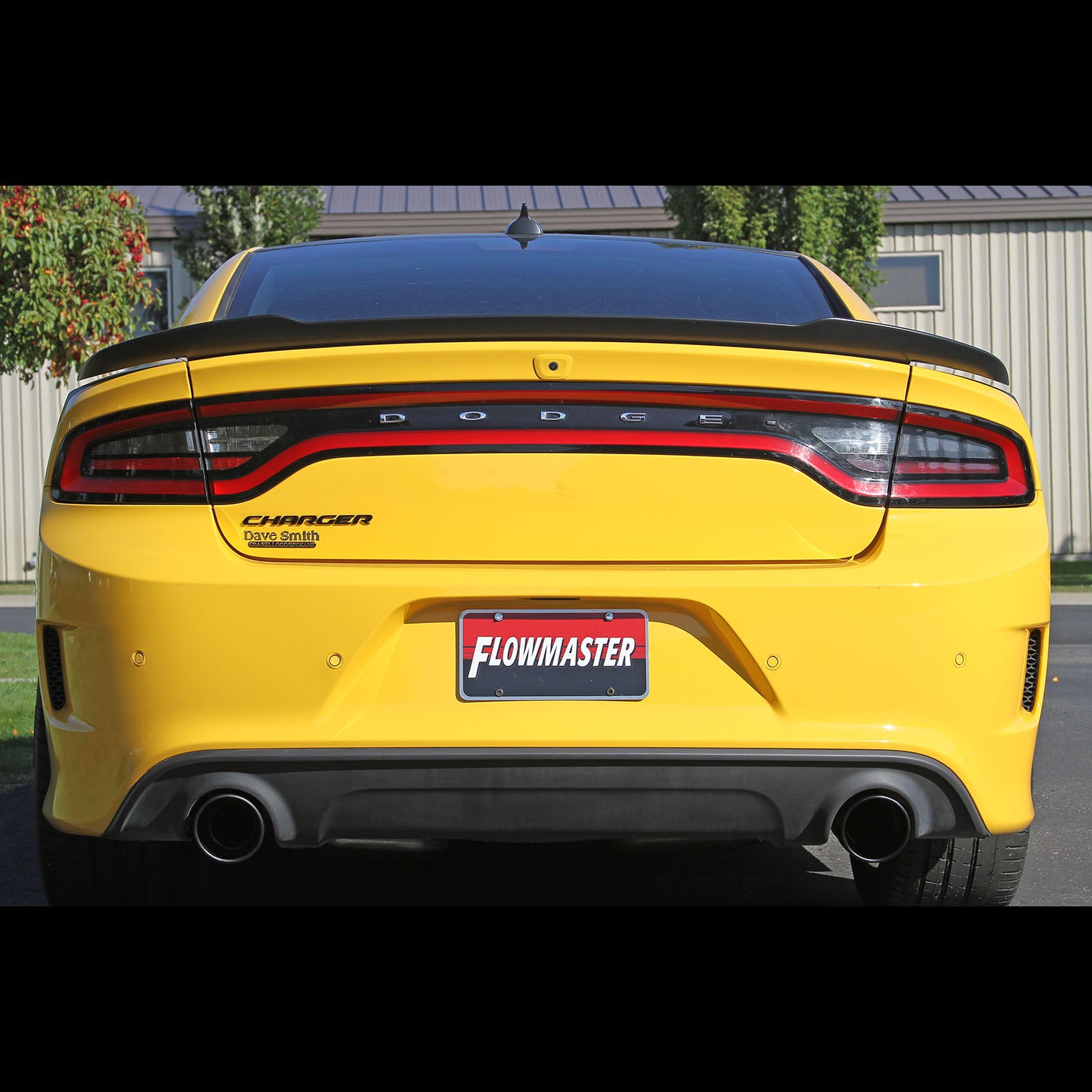 Flowmaster 717935 - Flow Fx Cat-Back Exhaust System Fits 2015-2023 Dodge Charger Hellcat 6.2L And Srt With The 6.4L Hemi Engine And Factory Active Exhaust Valves Aggressive To Moderate Sound Flowmaster 5
