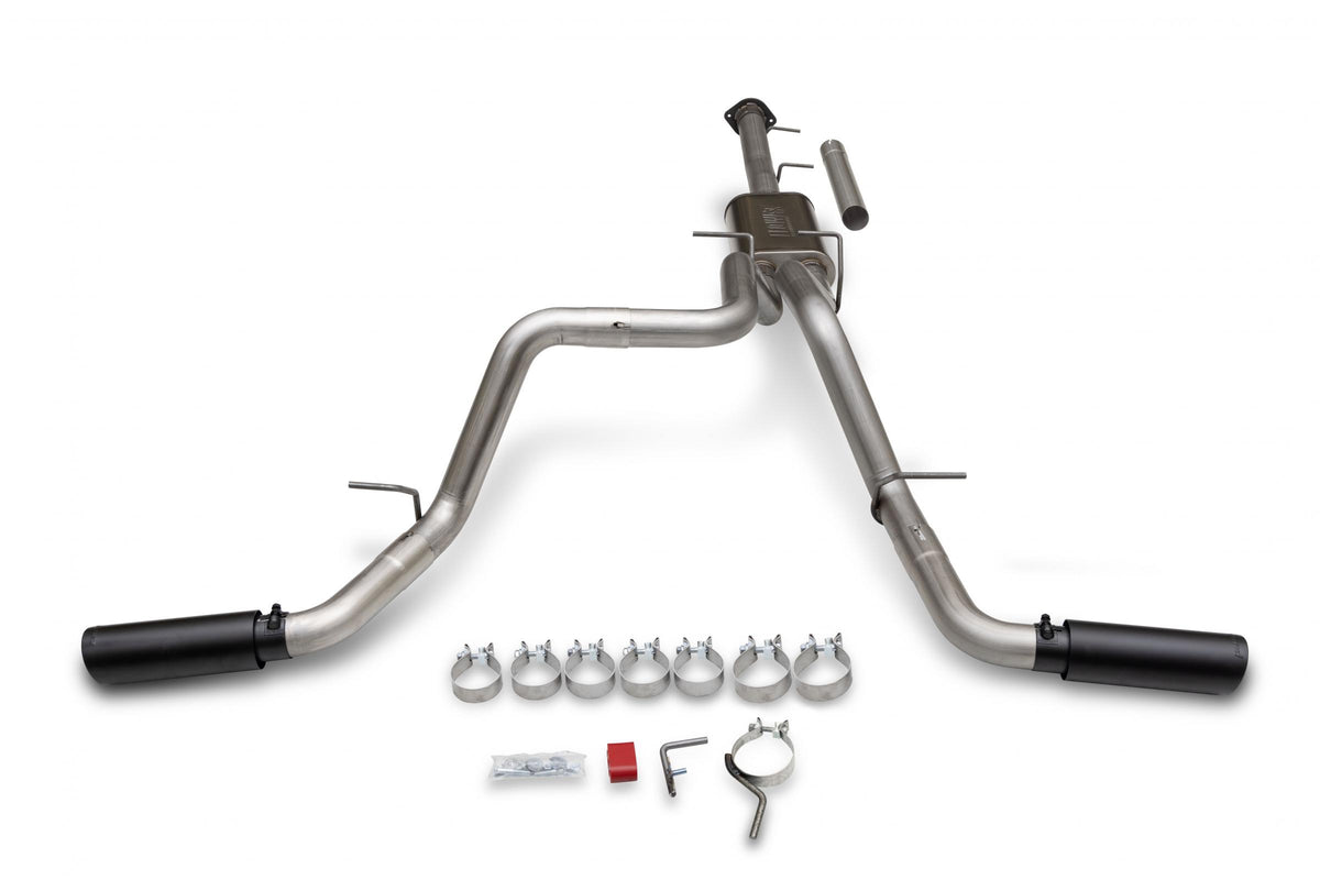 Flowmaster 717987 - Flow Fx Cat-Back Exhaust System Fits 2011-2019 GM 2500Hd/3500Hd 6.0-Liter, Cat-Back, Dual Side Exit, Flow Fx Stainless Steel Exhaust System Flowmaster 3