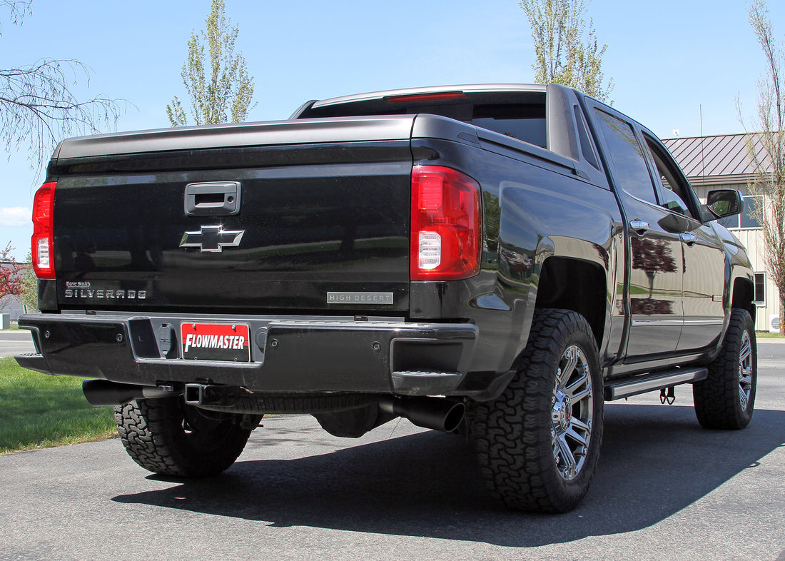 Flowmaster 717988 Flow Fx Cat-Back Exhaust System Dual Side Exit Stainless Steel