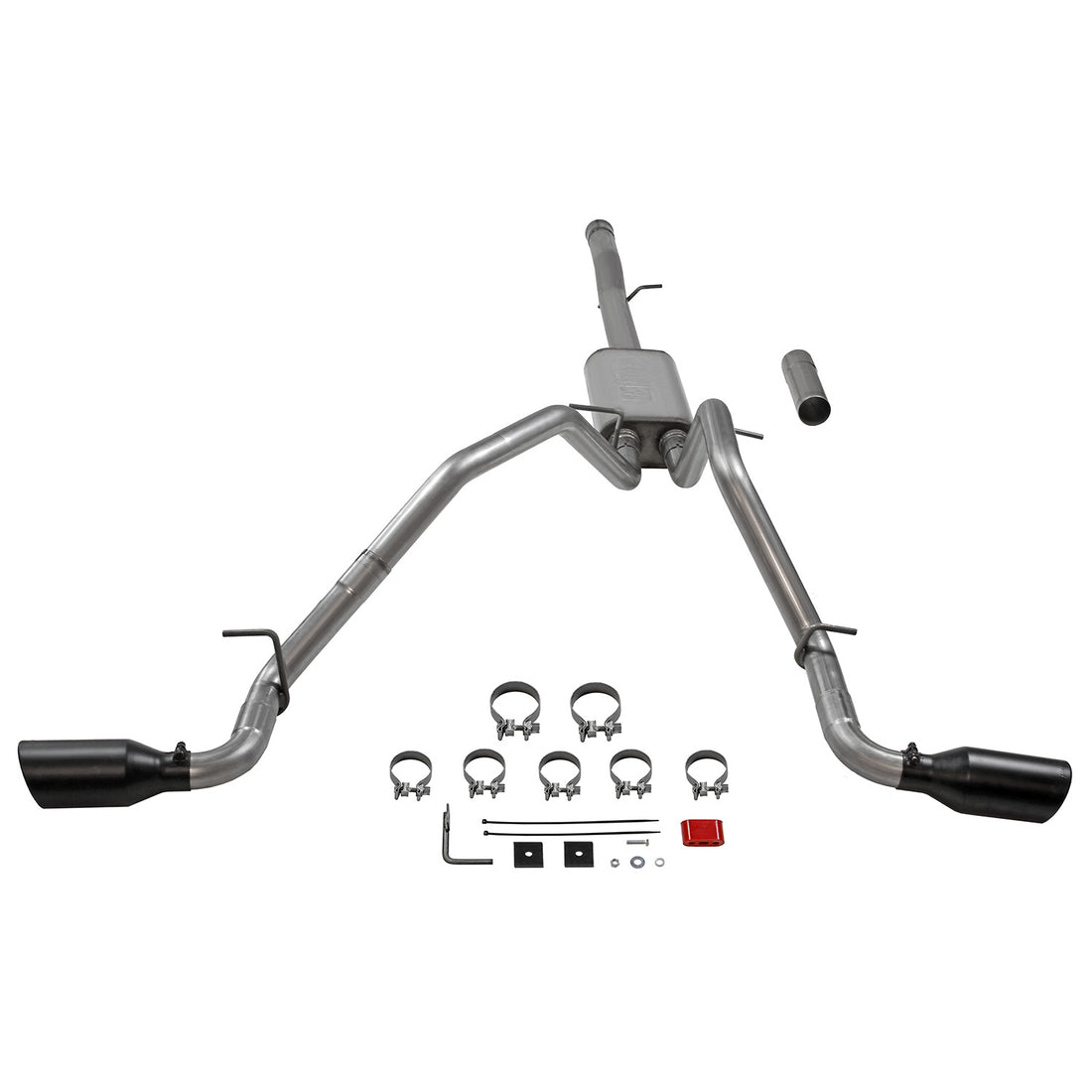 Flowmaster 717988 Flow Fx Cat-Back Exhaust System Dual Side Exit Stainless Steel