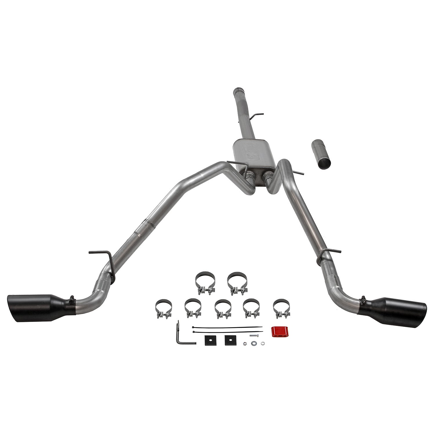 Flowmaster 717988 Flow Fx Cat-Back Exhaust System Dual Side Exit Stainless Steel