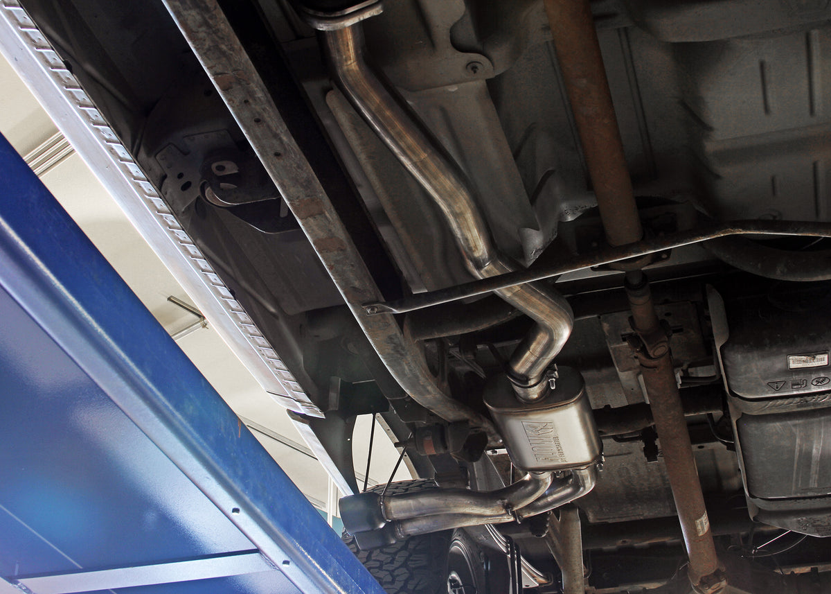 Flowmaster 717990 - Flow Fx Cat-Back Exhaust System Fits 1999-2006 GM 1500 (2007 1500 Classic) 4.3, 4.8, 5.3-Liter, Flow Fx Cat-Back, Dual Same Side Out Exit, Stainless Steel Exhaust System Flowmaster 4