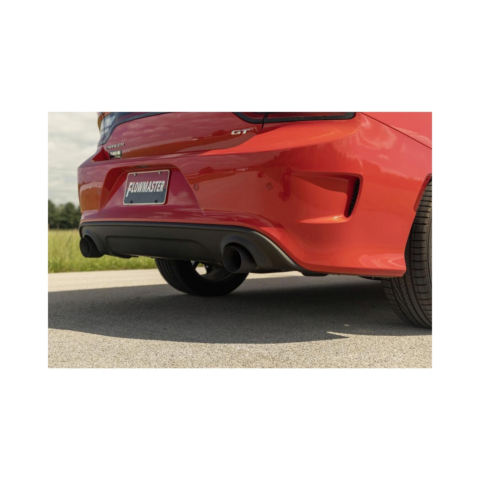 Flowmaster 717996 - Flow Fx Cat-Back Exhaust System Fits 2015-2023 Dodge Charger Pursuit/Enforcer/Gt/Gt Plus 3.6L, Cat-Back, Dual Rear Exit, Flow Fx Stainless Steel Exhaust System Flowmaster 4