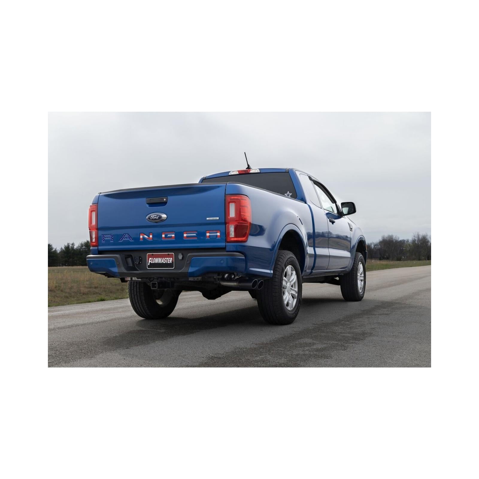 Flowmaster 717997 Flow Fx Cat-Back Exhaust System Stainless Steel Dual Same Side Exit